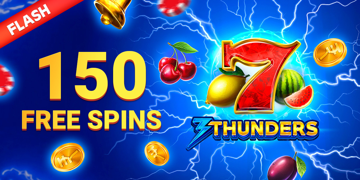 3 Flash Bonuses = 150 Free Spins